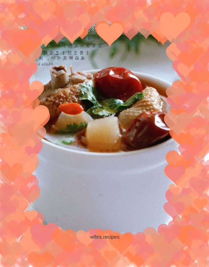 Sour radish and duck soup