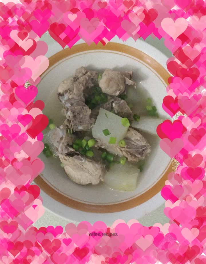 Winter Melon Pork Ribs Soup