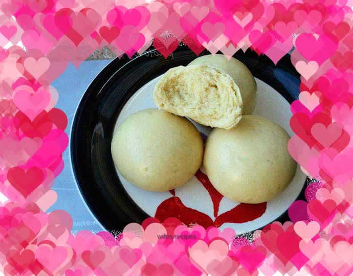 Rice wine steamed buns