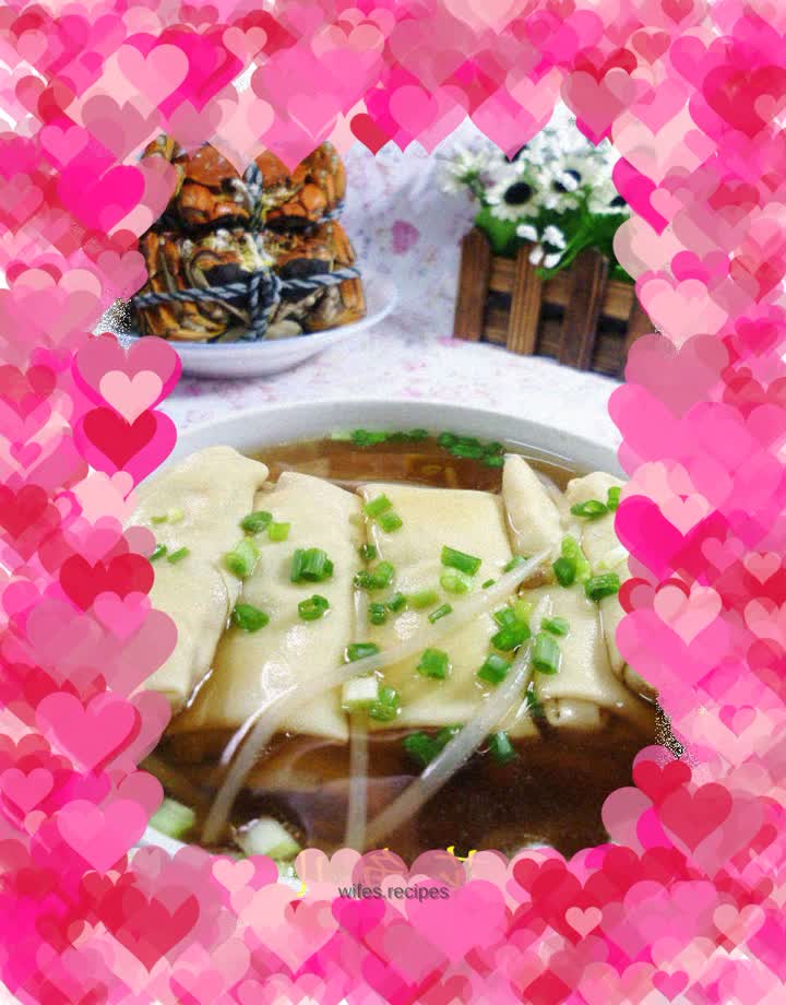 Mung bean sprout noodle soup