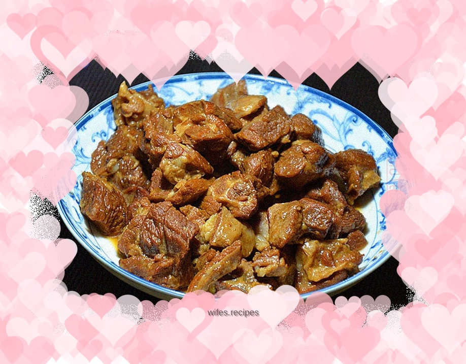Braised mutton