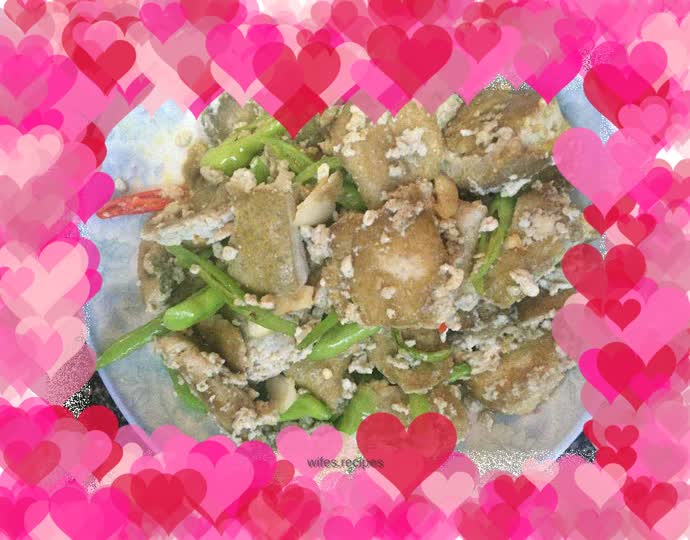 Stir-fried Tofu and Chili