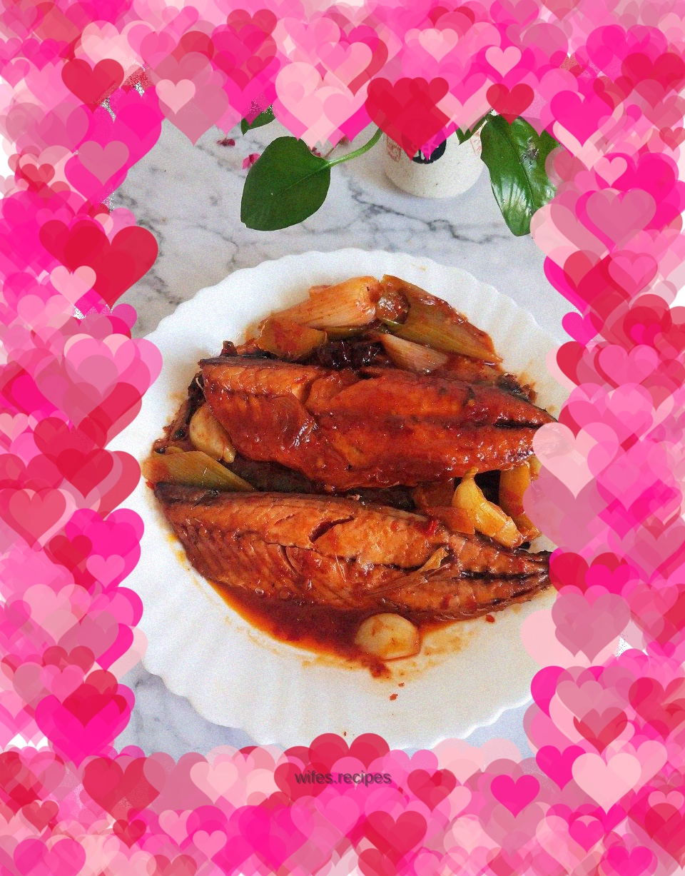 Braised Spanish Mackerel