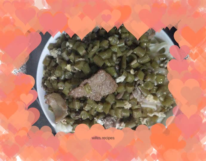 Cowpea Braised Noodles