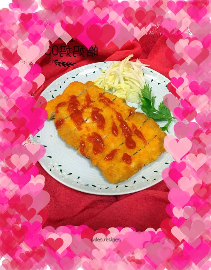 Japanese fried pork cutlet