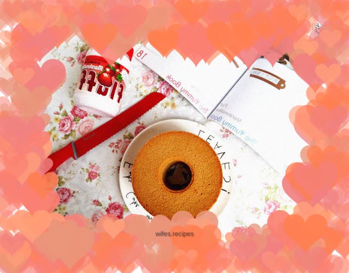 Marshmallow Purple Sweet Potato Chiffon