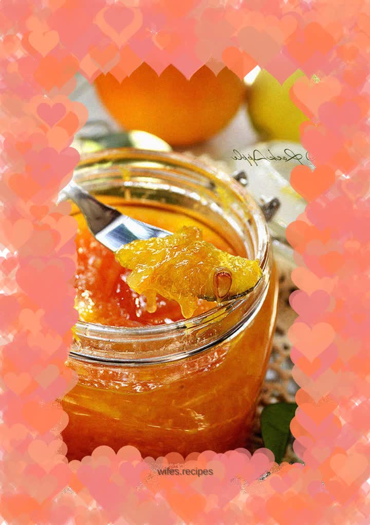 Crystal clear sweetness [Orange Lemon Sauce]