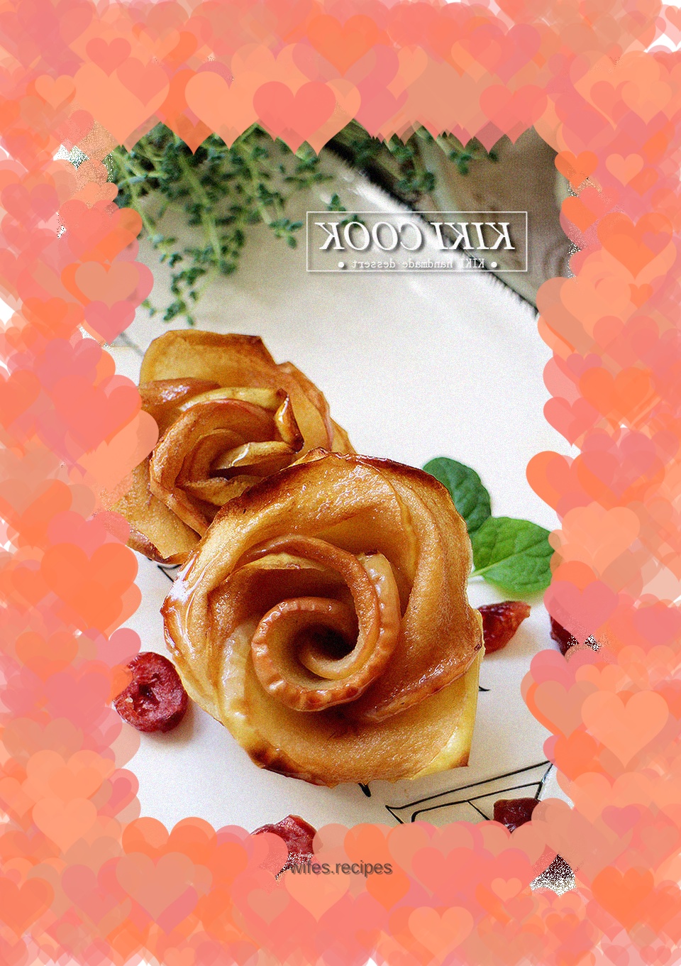 Apple Rose Roll