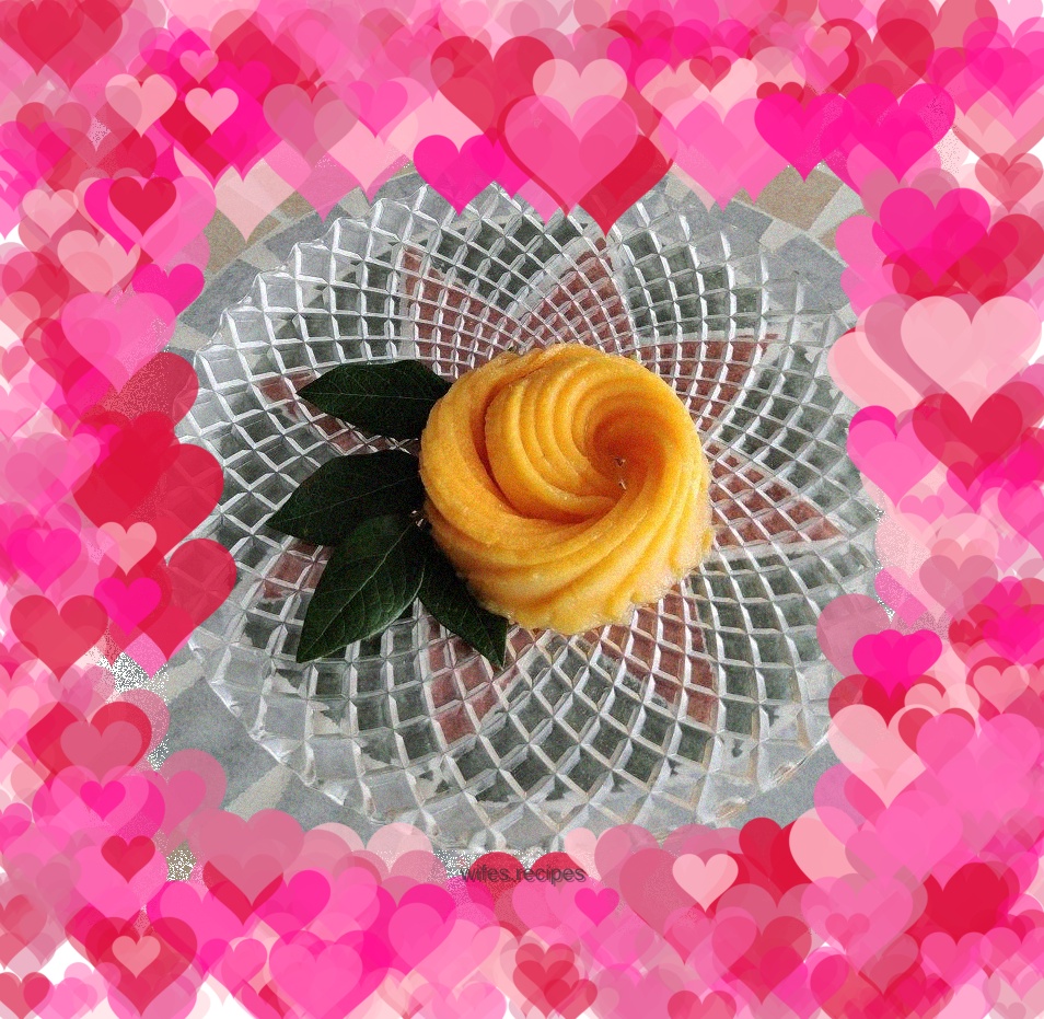 Mango flower fruit plate