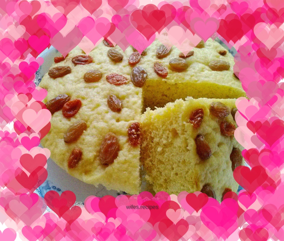 Raisin, wolfberry and corn cake, simple and unpretentious