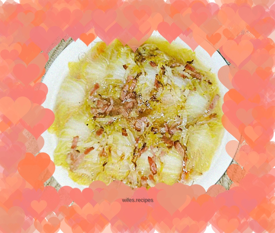 Bacon baby cabbage rolls