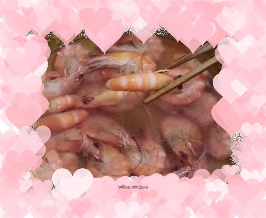 Boiled shrimp