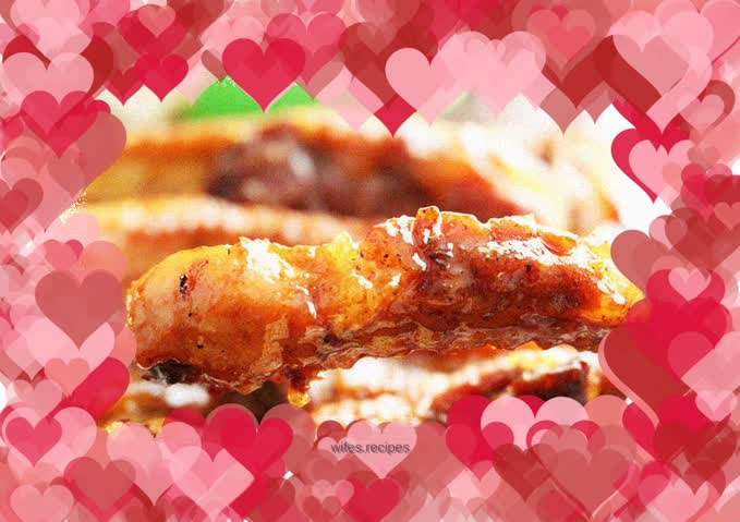 Grilled Sauce Pork Ribs