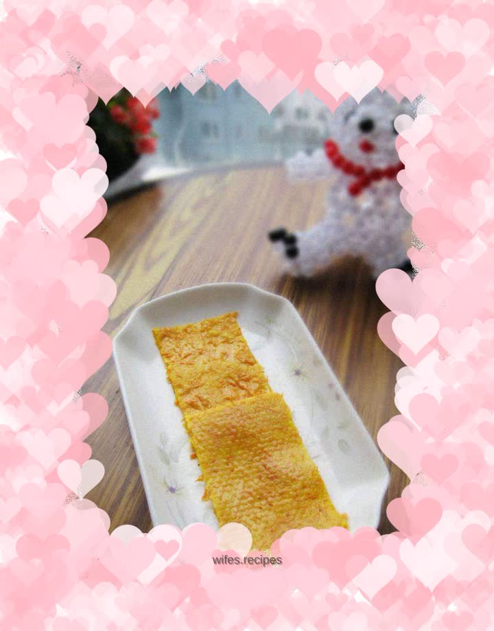 Carrot Egg Pancake
