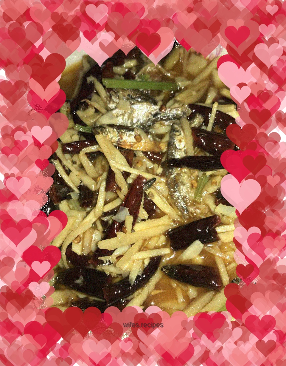 Stir-fried fish with winter bamboo shoots