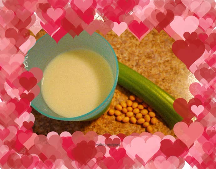 Celery soy milk