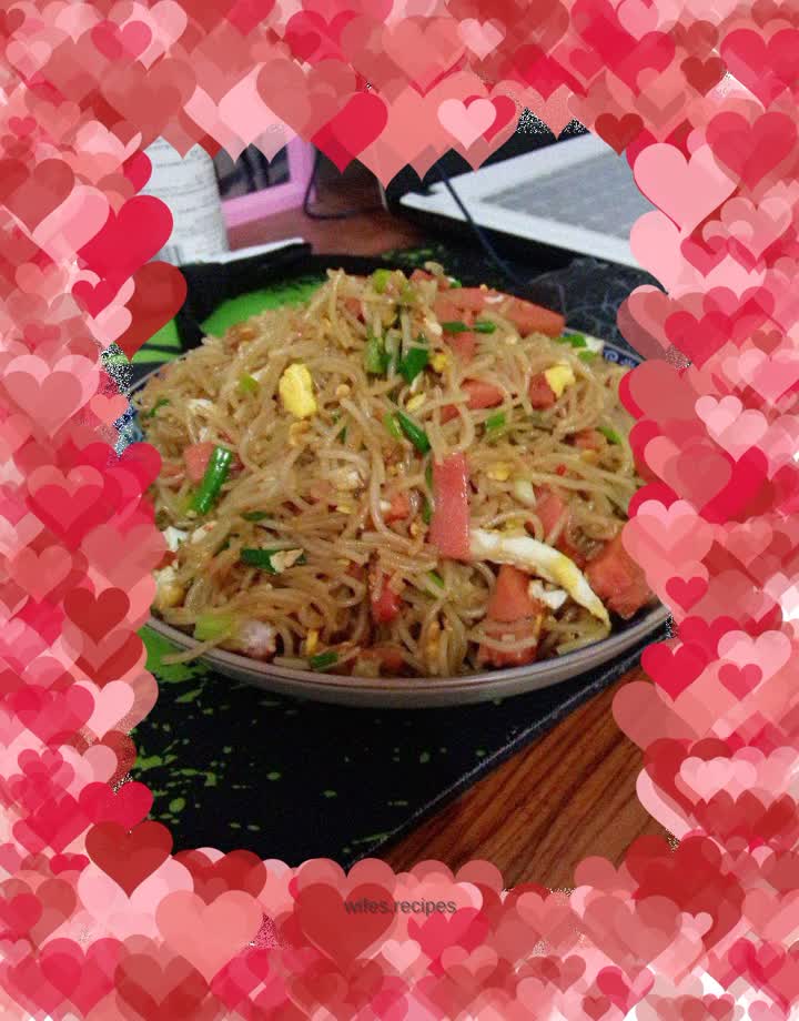 Fried dried vermicelli