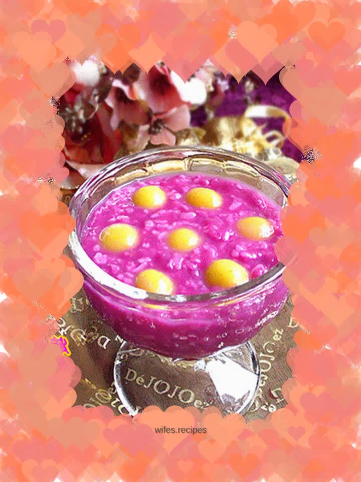 Purple drunk golden honey