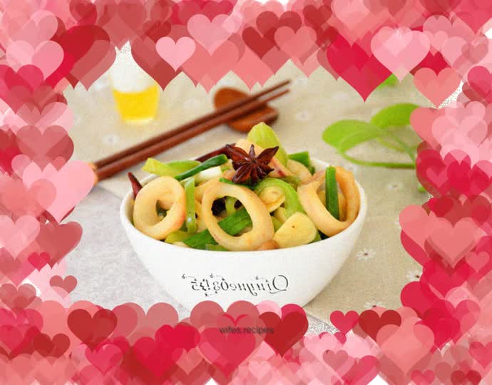 【Hebei】Fried squid rings with hot pepper