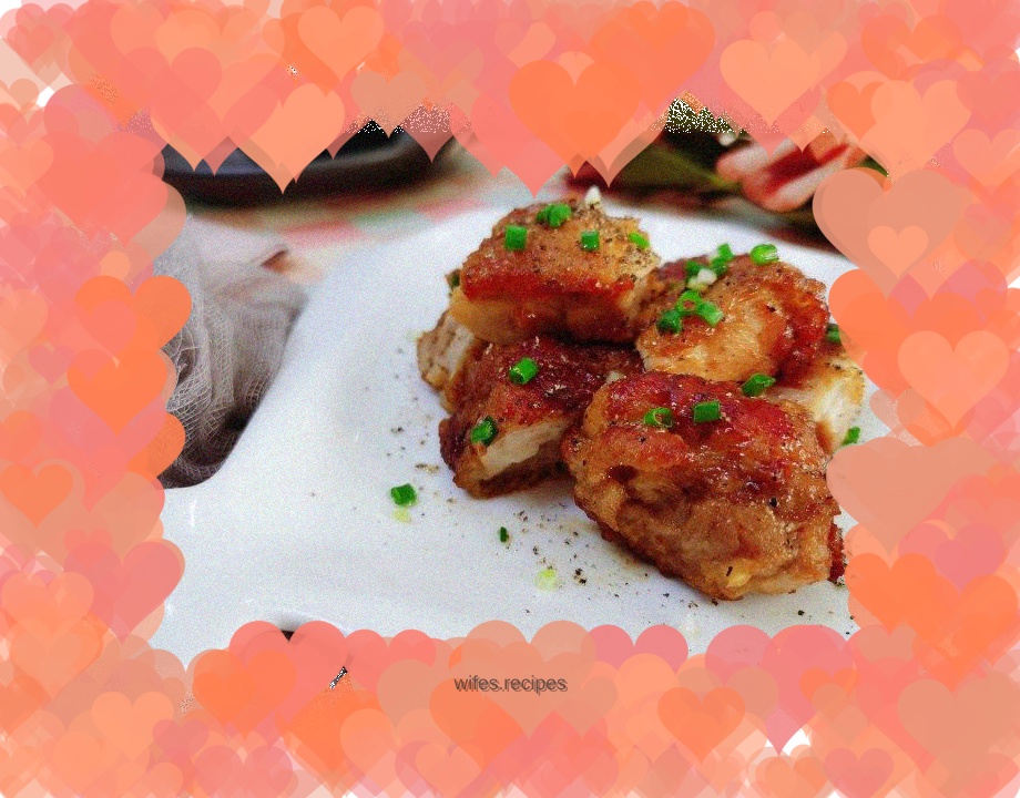 Pan-fried chicken steak