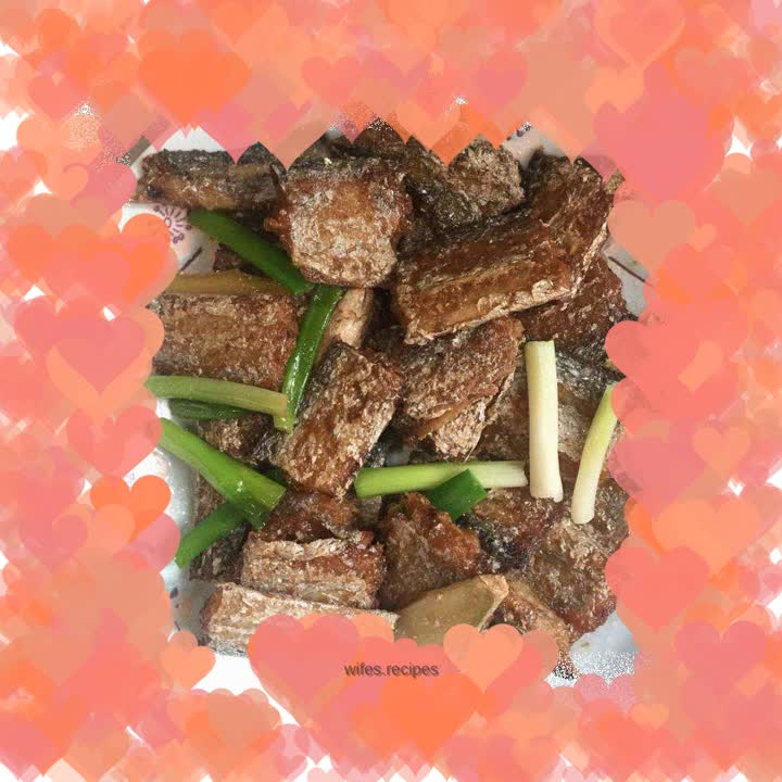 Braised hairtail fish