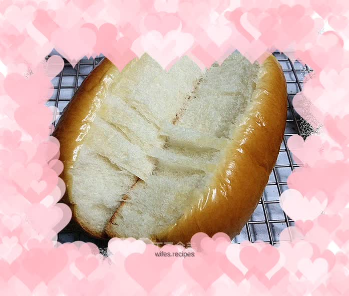 Banana milk buns #Knead the dough using the oil method first#