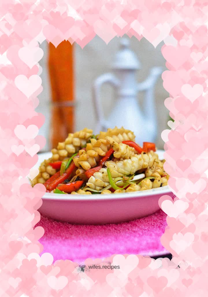 Black soy sauce squid