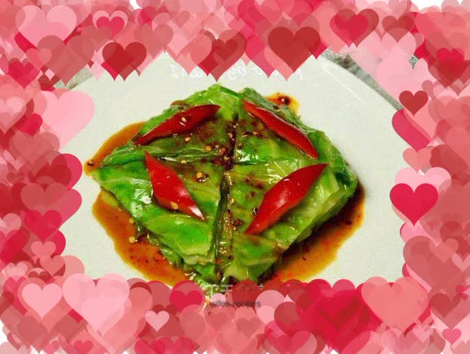 Multi-flavored cabbage