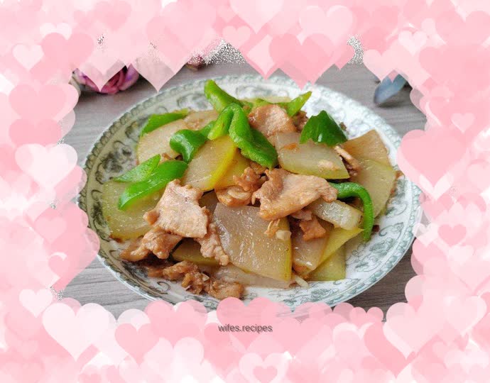 Stir-fried chicken with pumpkin