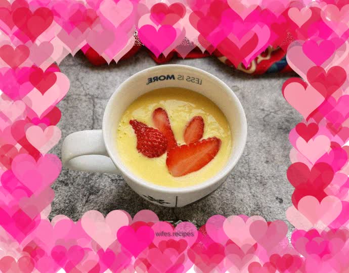 Yellow peach yogurt shake