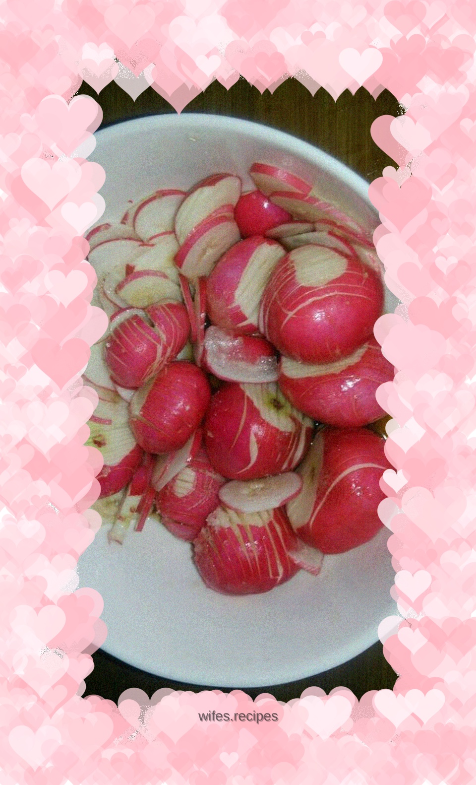 Cold Sweet and Sour Radish