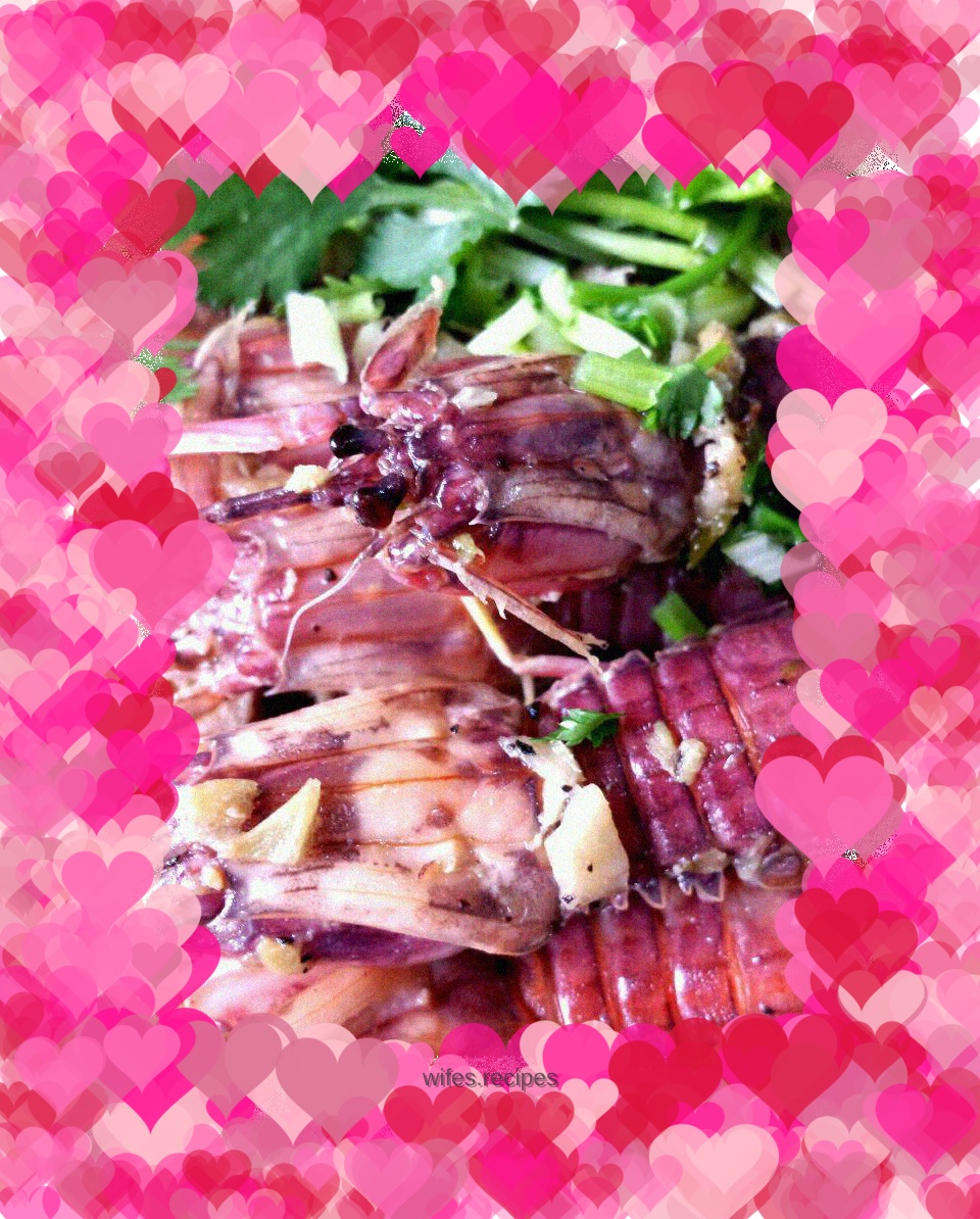 Sautéed Shrimp with Scallions