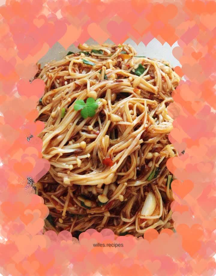 BBQ Flavored Enoki Mushrooms