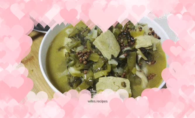 Gayu version of pickled fish