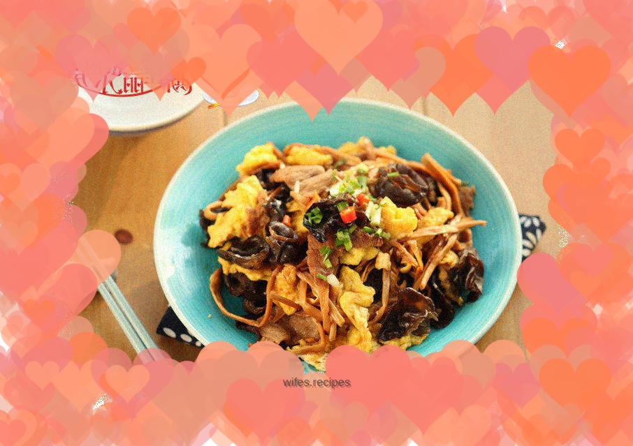 【Hubei】mushu meat