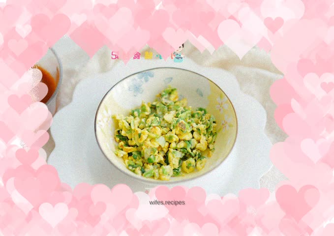 Stir-fried vegetables with eggs and over 9 months old