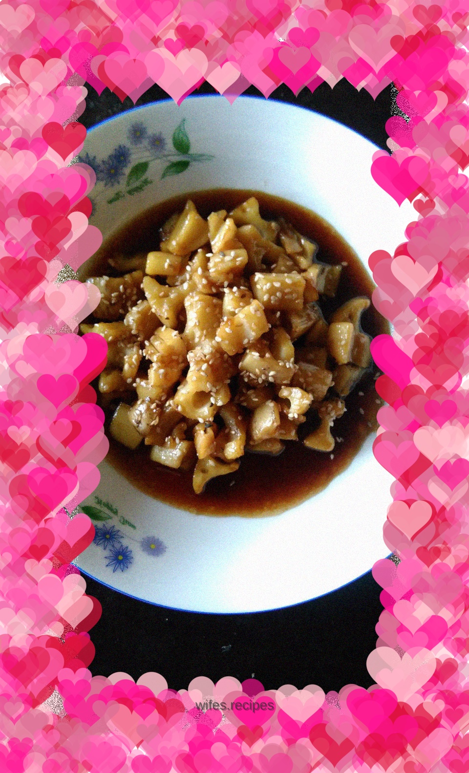 Sweet and sour lotus root