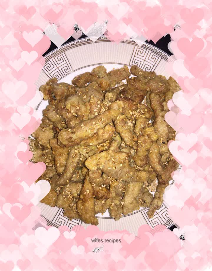 Homemade soft fried tenderloin