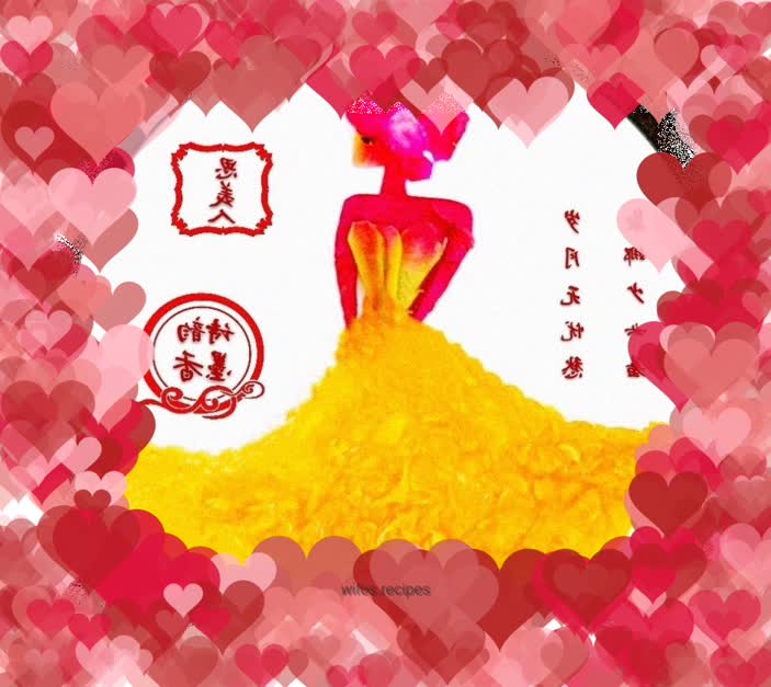 Beauty Plate Painting