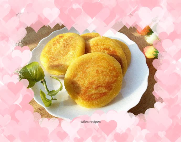 Pumpkin glutinous rice cake