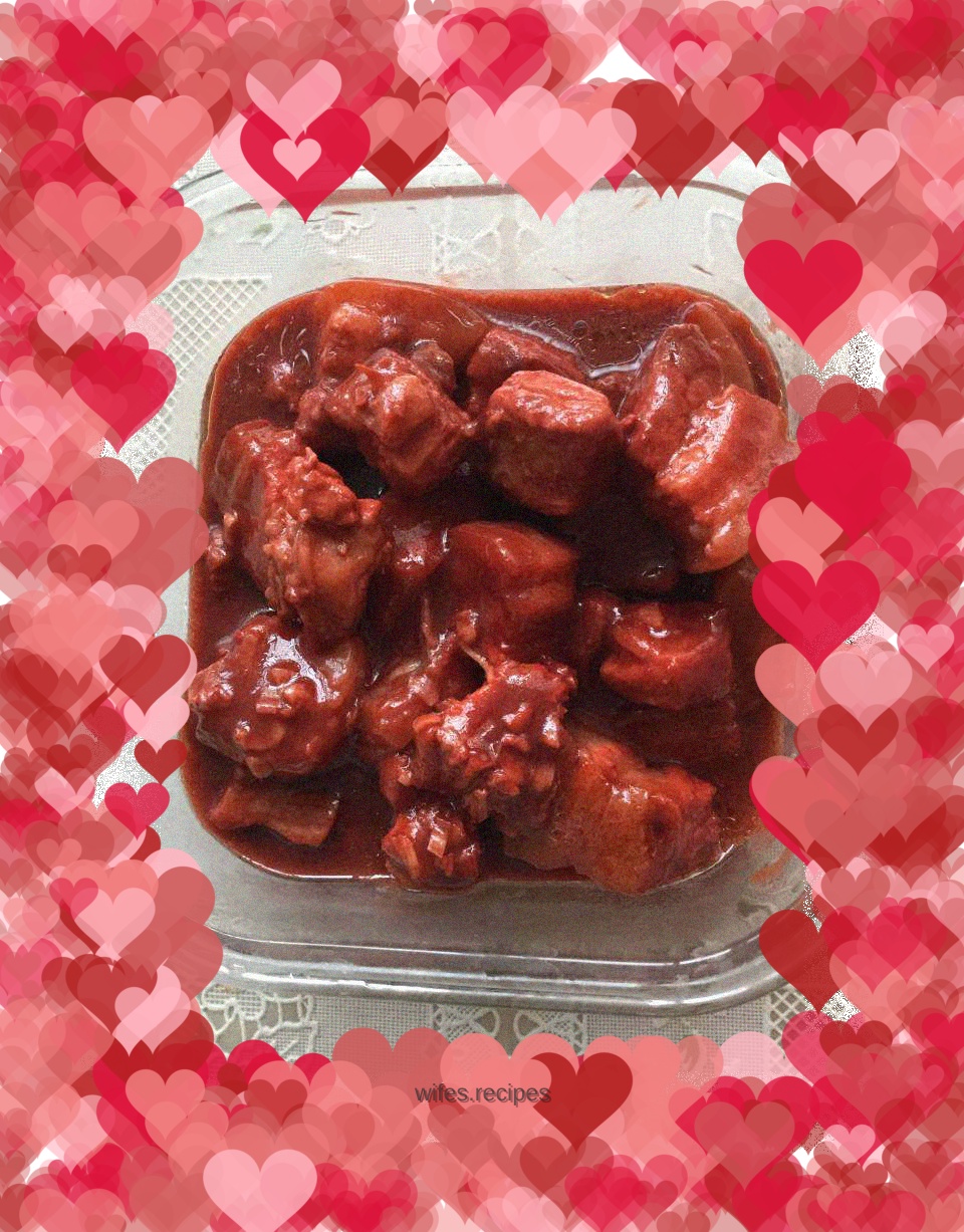 Fermented bean curd and pork belly