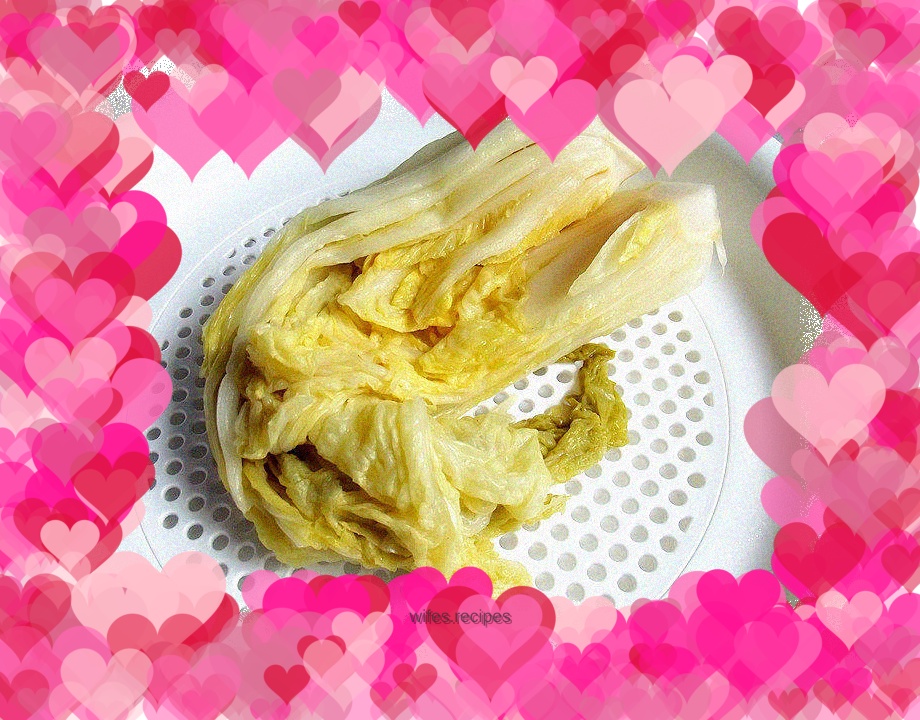 Pickled cabbage