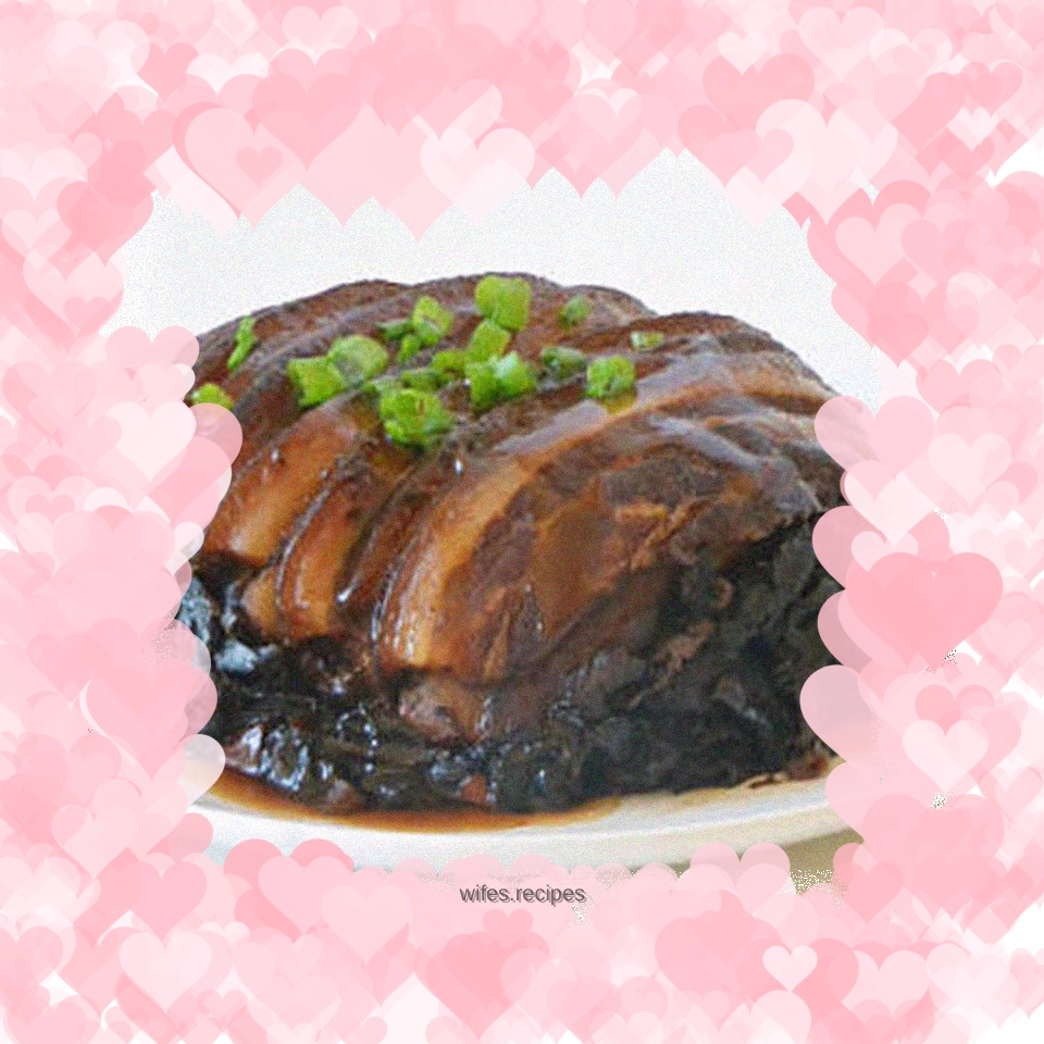 Braised Pork with Dried Plums and Vegetables