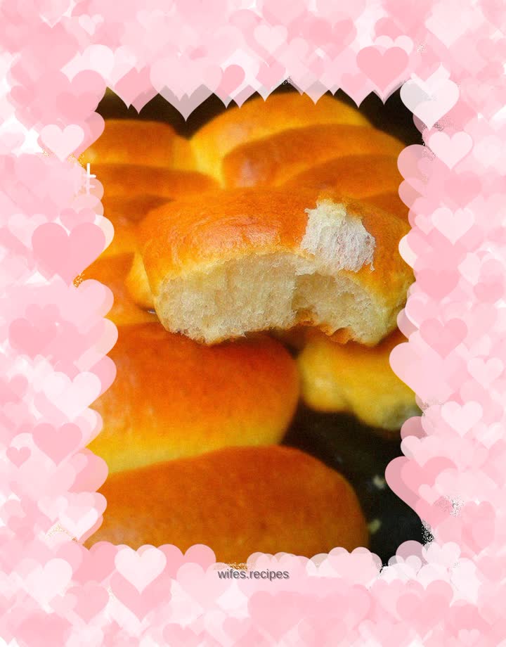 Soft and quick sweet bread-Small Pai Bao