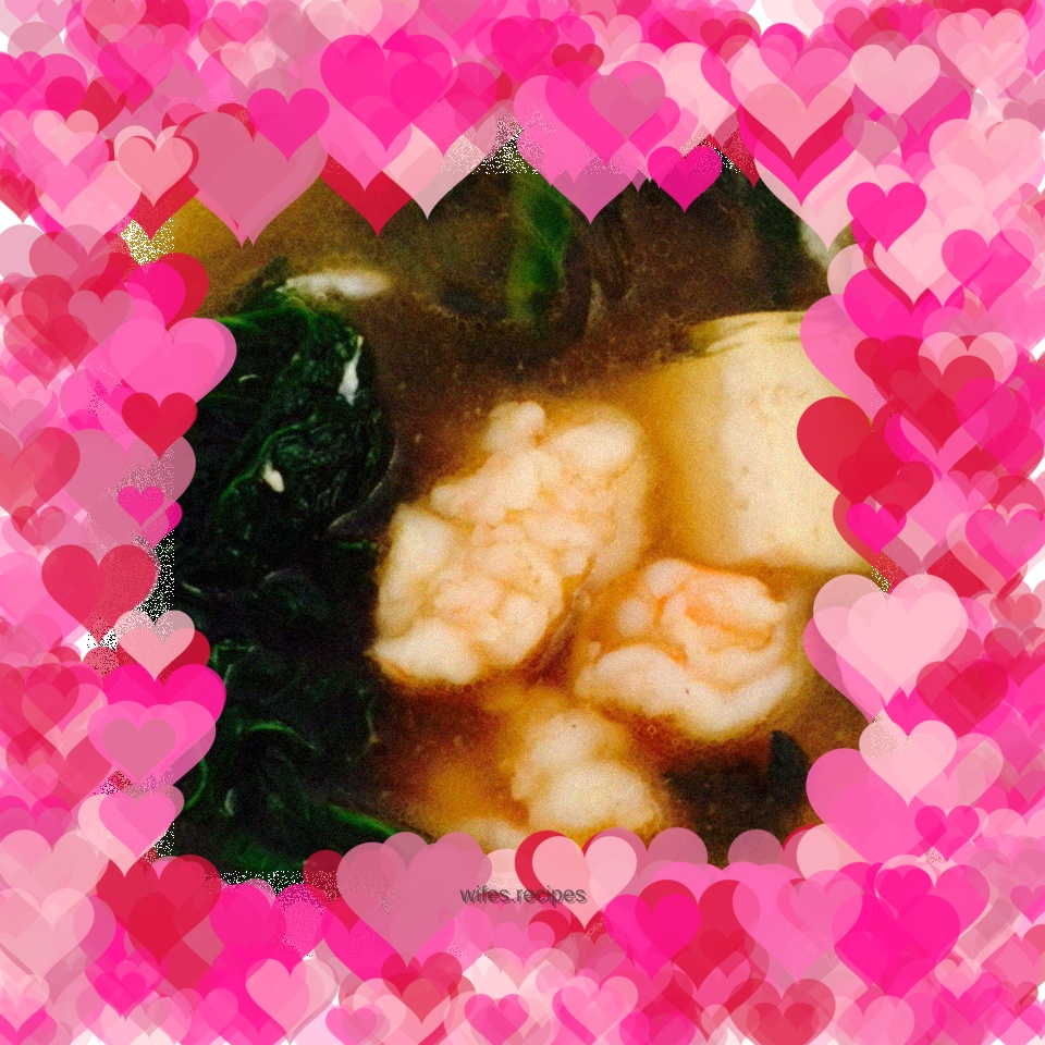 Shrimp and cabbage soup