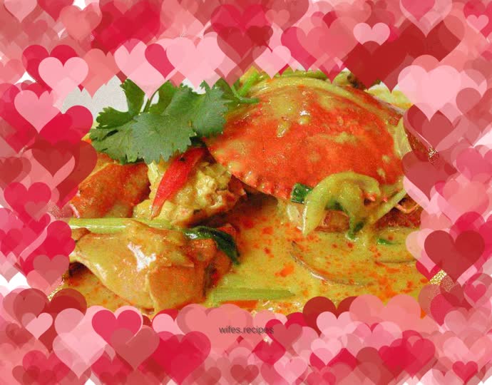 Thai coconut curry crab