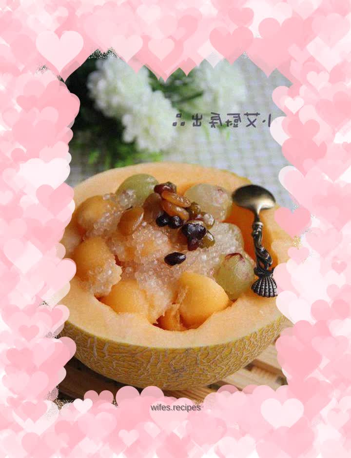 Melon and Sago Cup