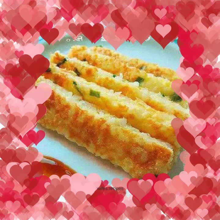 [Recipe for Egg Rice Laotou] Delicious and simple Egg Rice Laotou, you can make it if you have a bowl of leftover rice~~🍽