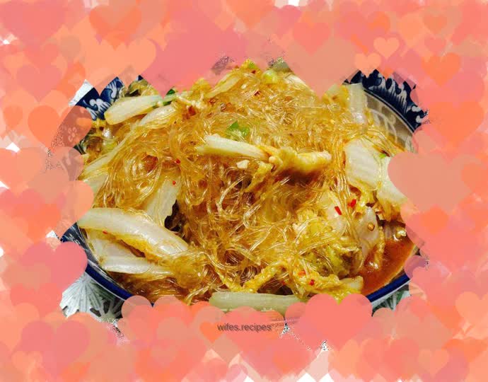 Cabbage Vermicelli Pot