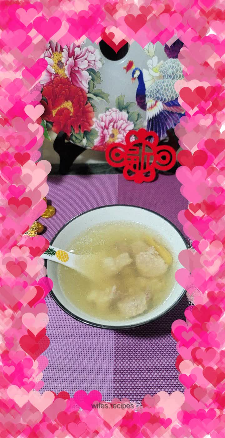 American Ginseng Lean Meat Soup
